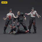 Product image Zombie Dark Source Action Figures 4-Pack Security Guards 8 cm