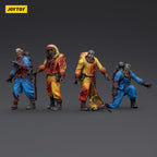 Product image Zombie Dark Source Action Figures 4-Pack Biochemical Lab Team 8 cm