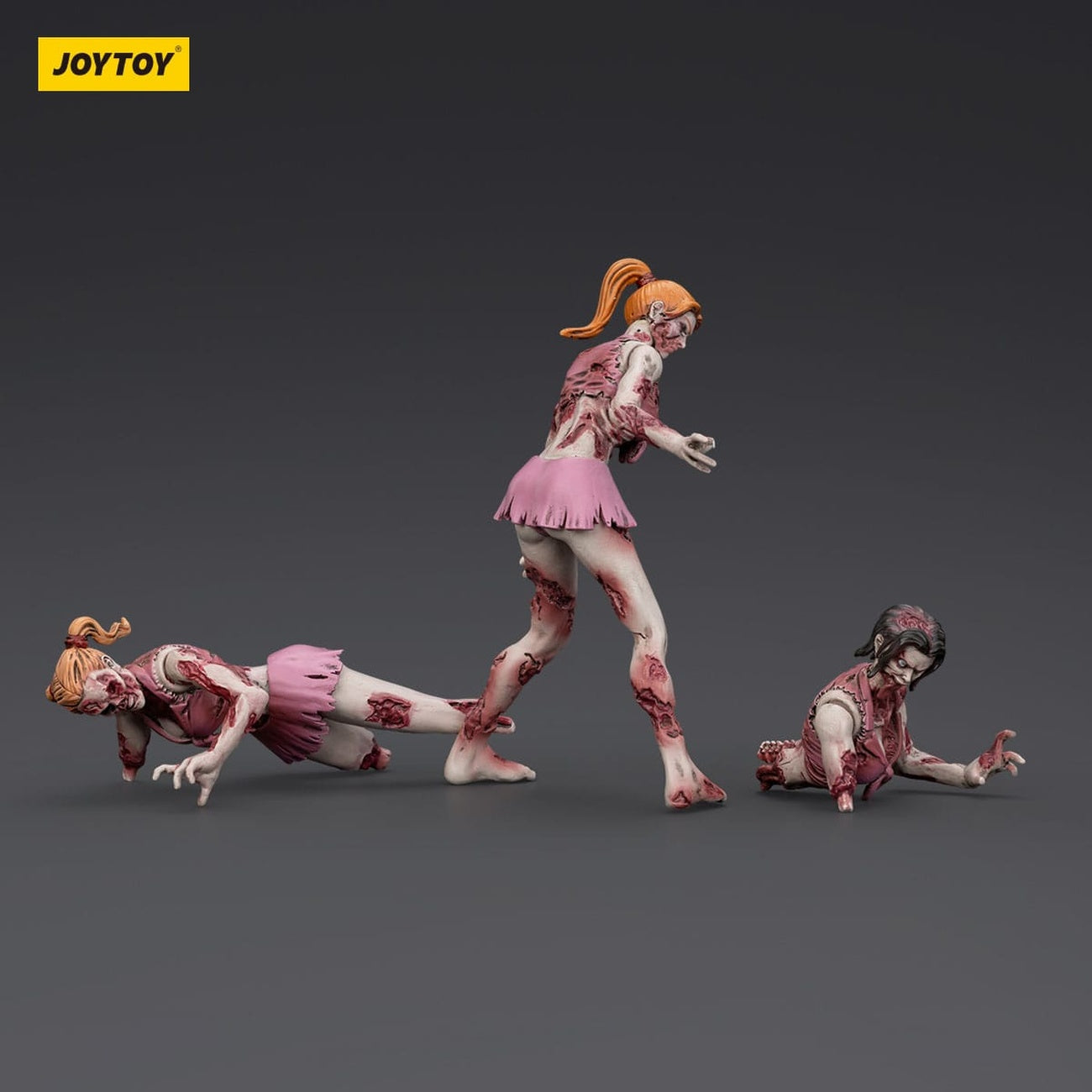 Imagen del producto Zombie Dark Source figuras de acción Cheer Leaders pack de 3 8 cm