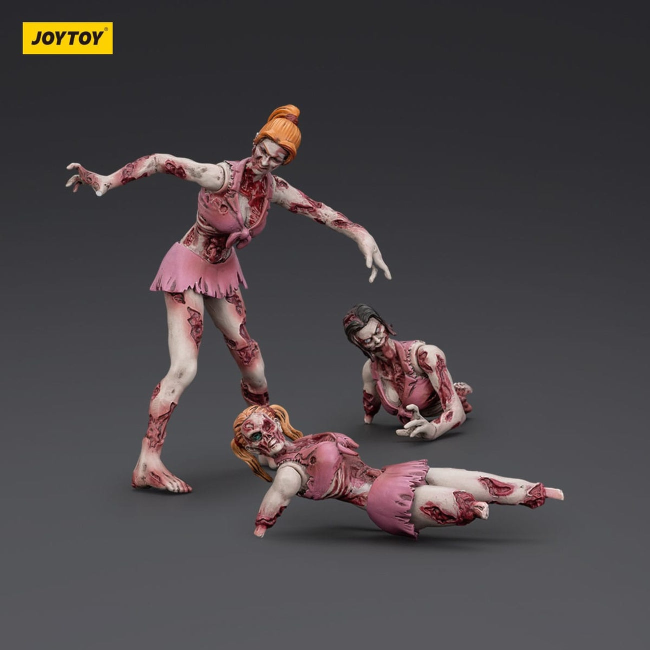 Imagen del producto Zombie Dark Source figuras de acción Cheer Leaders pack de 3 8 cm