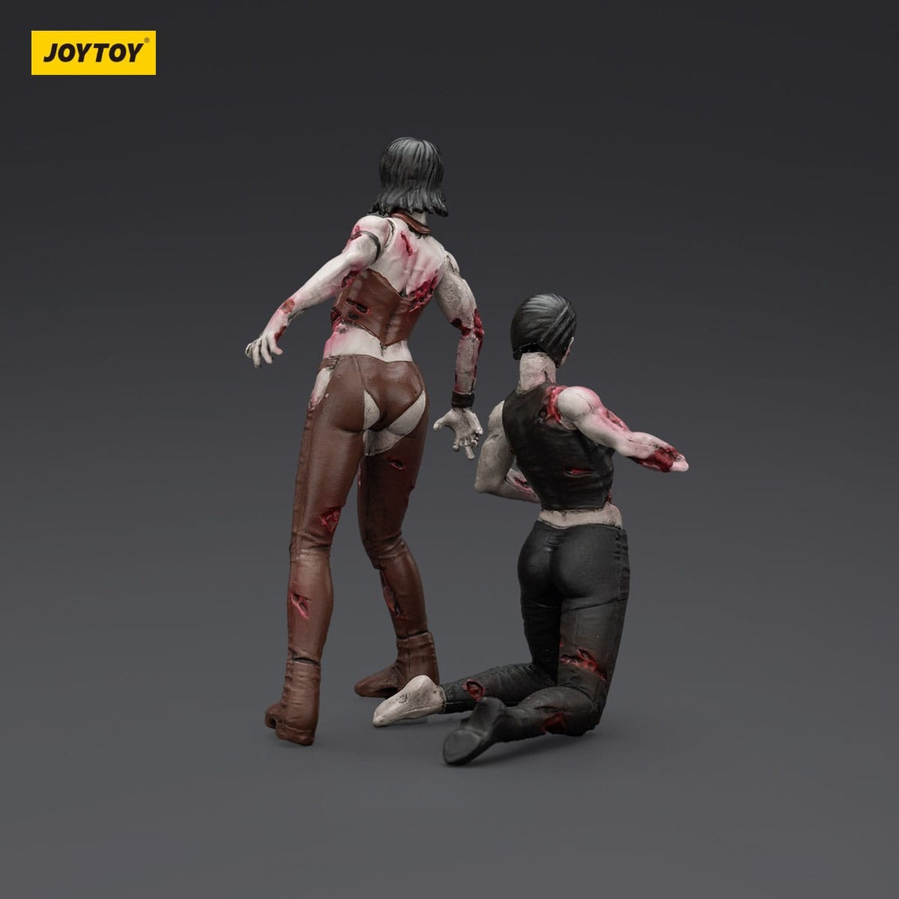 Imagen del producto Zombie Dark Source pack de 2 figuras de acción Female wrestlers 8 cm