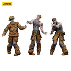 Imagen del producto Zombie Dark Source figuras de acción pack de 3 bomberos 8 cm