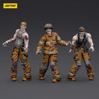 Imagen del producto Zombie Dark Source figuras de acción pack de 3 bomberos 8 cm
