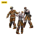 Imagen del producto Zombie Dark Source figuras de acción pack de 3 bomberos 8 cm