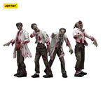 Imagen del producto Zombie Dark Source figuras de acción pack de 4 Scientists (Male) 8 cm