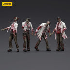 Imagen del producto Zombie Dark Source figuras de acción pack de 4 Scientists (Male) 8 cm