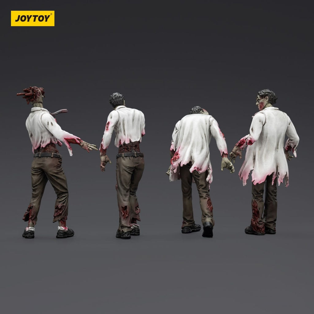 Imagen del producto Zombie Dark Source figuras de acción pack de 4 Scientists (Male) 8 cm