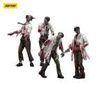 Imagen del producto Zombie Dark Source figuras de acción pack de 4 Scientists (Male) 8 cm