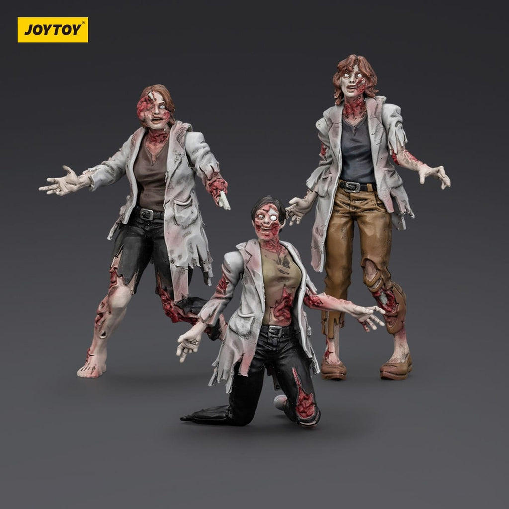 Product image Zombie Dark Source Action Figures 3-Pack Scientists (Female) 8 cm
