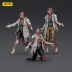 Product image Zombie Dark Source Action Figures 3-Pack Scientists (Female) 8 cm