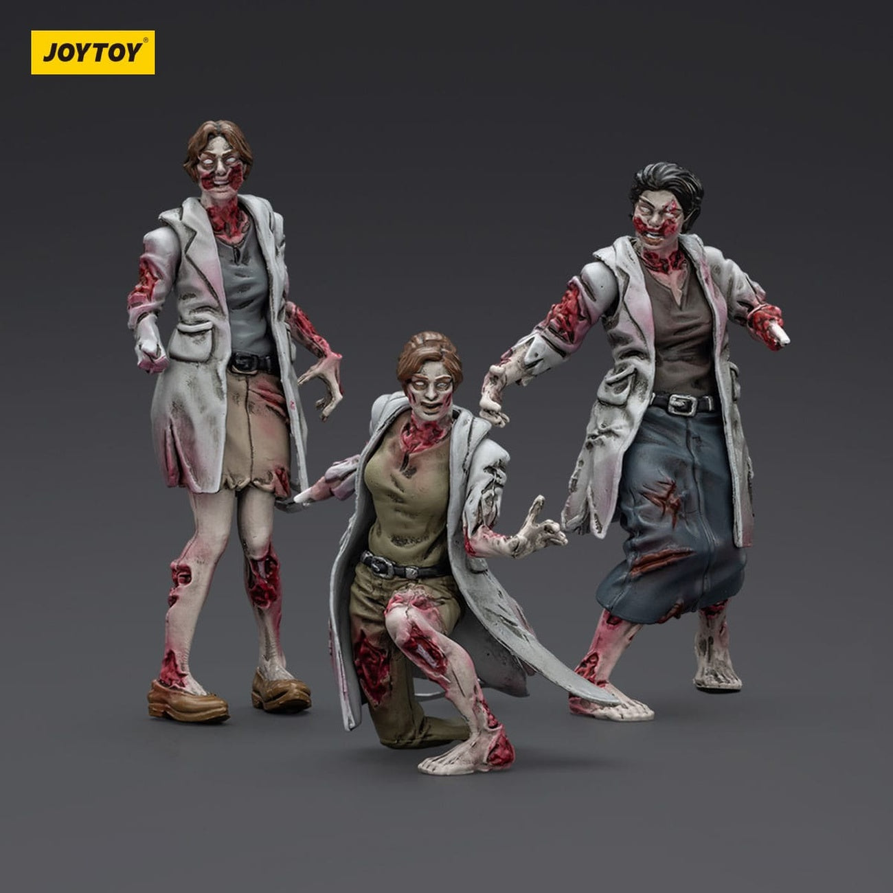 Imagen del producto Figuras de acción Zombie Dark Source pack de 3 Medics 8 cm