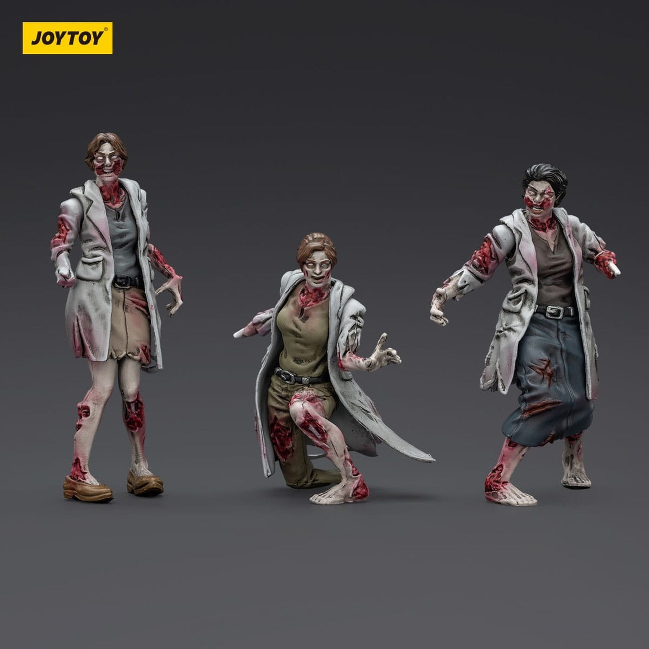 Imagen del producto Figuras de acción Zombie Dark Source pack de 3 Medics 8 cm