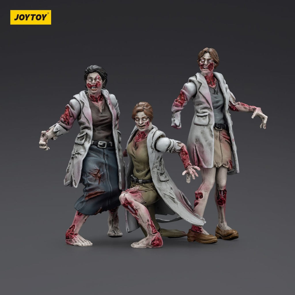 Imagen del producto Figuras de acción Zombie Dark Source pack de 3 Medics 8 cm