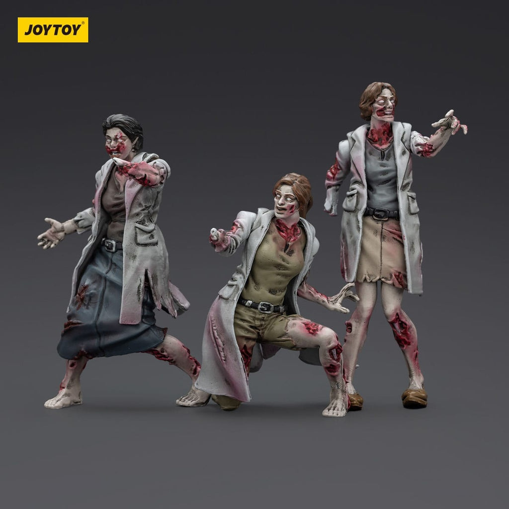 Imagen del producto Figuras de acción Zombie Dark Source pack de 3 Medics 8 cm