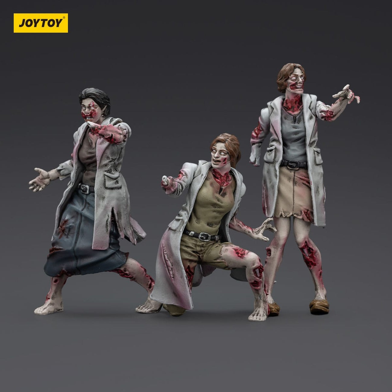 Imagen del producto Figuras de acción Zombie Dark Source pack de 3 Medics 8 cm