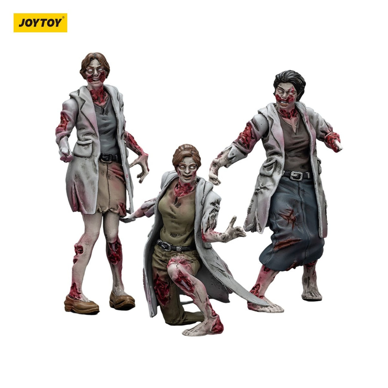 Imagen del producto Figuras de acción Zombie Dark Source pack de 3 Medics 8 cm