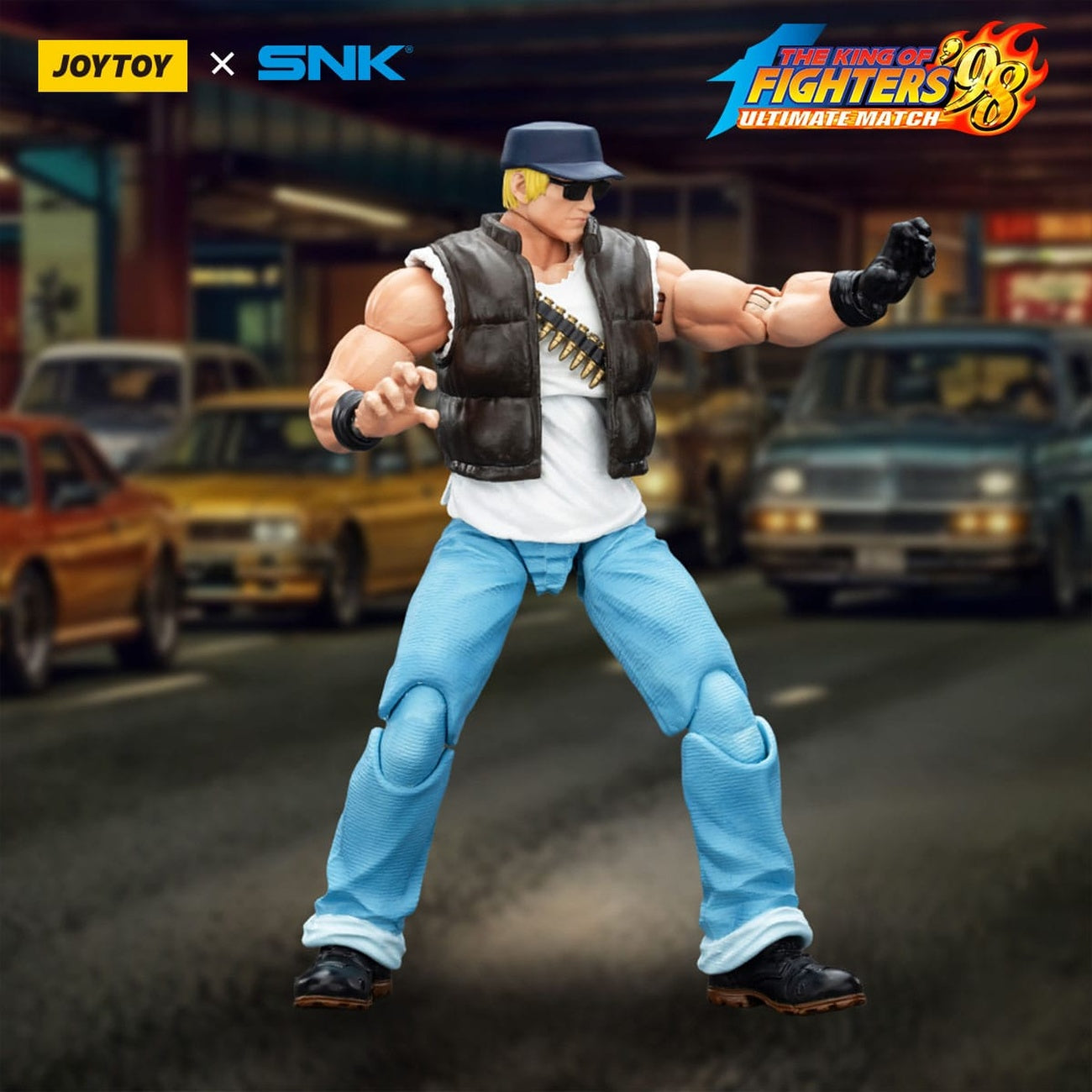 Imagen del producto The King Of Fighters '98 figura de acción Hero Team Clark Still 12 cm