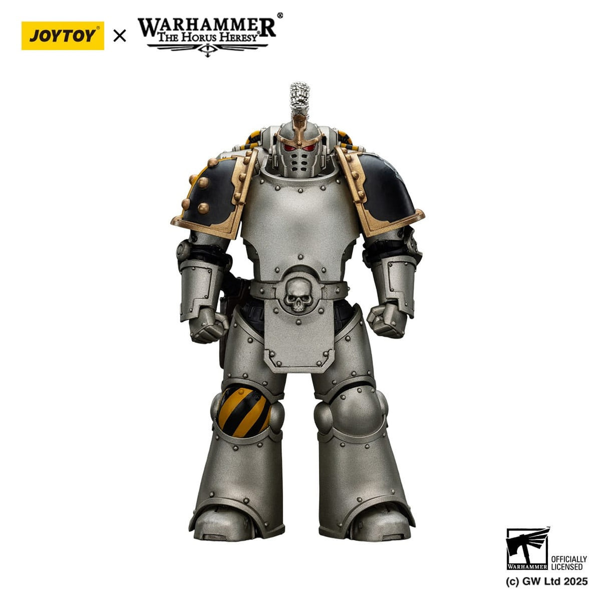 Imagen del producto Warhammer The Horus Heresy Figura de acción 1/18 Iron Warriors Command Squad Chosen con Legion Standard 12 cm