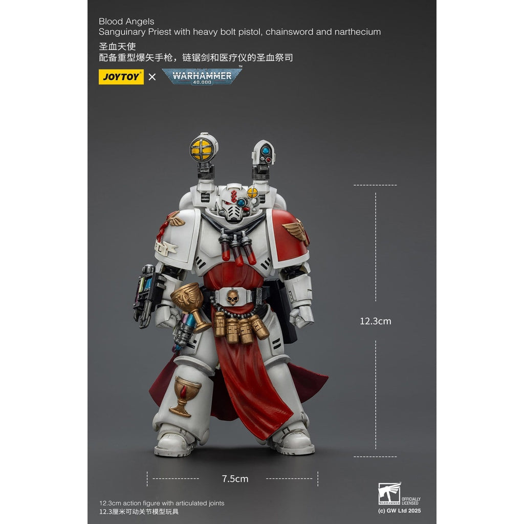 Imagen del producto Warhammer 40,000 figura de acción Blood Angels Sanguinary Priest 12 cm