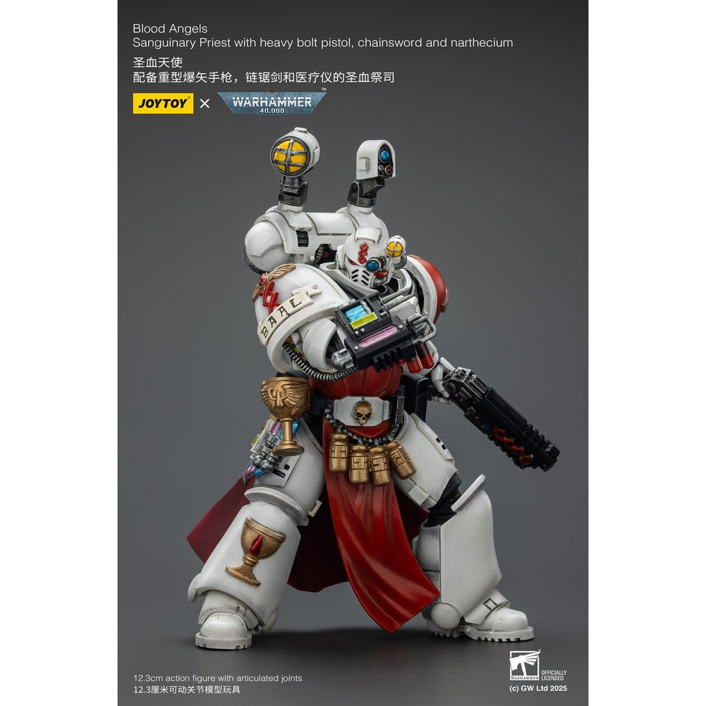 Imagen del producto Warhammer 40,000 figura de acción Blood Angels Sanguinary Priest 12 cm