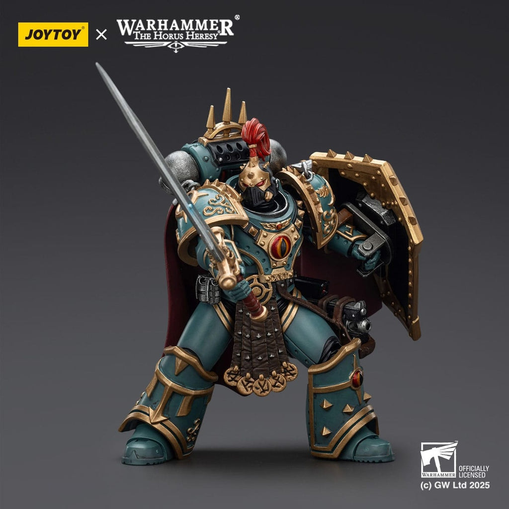 Imagen del producto Warhammer The Horus Heresy figura de acción Sons of Horus Little Horus Aximand Captain of the 5th Company 20 cm