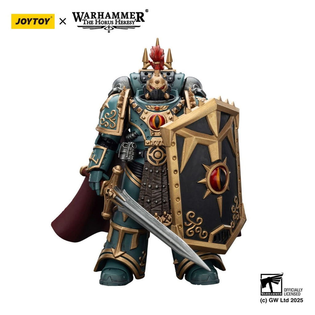 Imagen del producto Warhammer The Horus Heresy figura de acción Sons of Horus Little Horus Aximand Captain of the 5th Company 20 cm