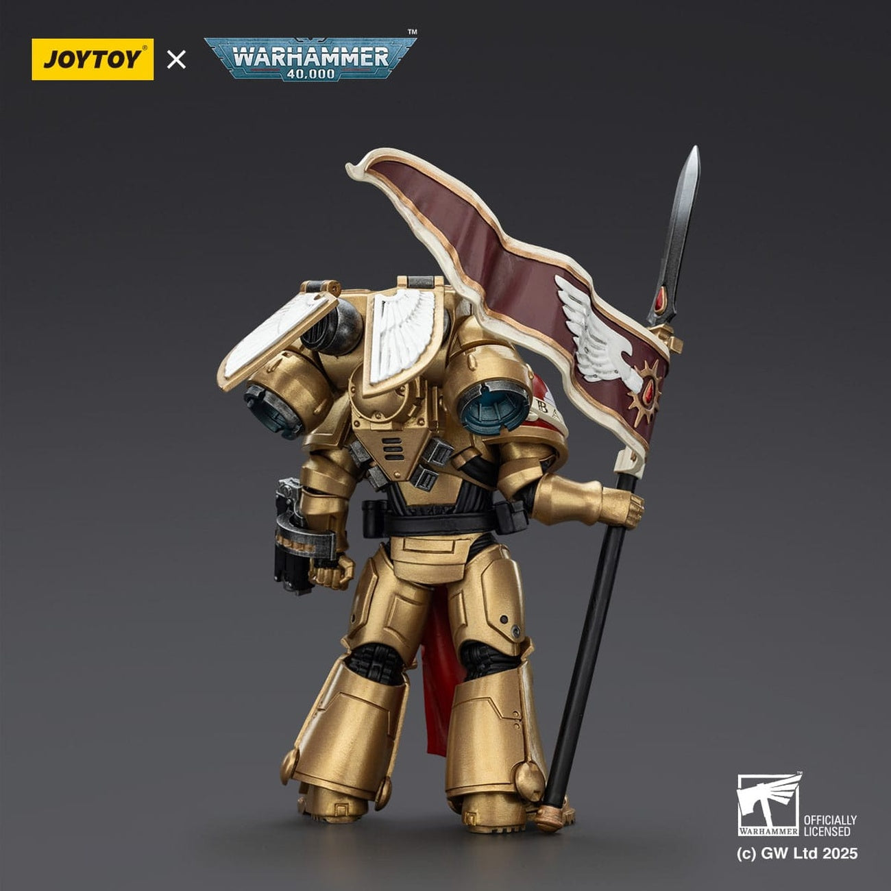 Imagen del producto Warhammer 40,000: Combat Patrol Blood Angels Figura de acción Sanguinary Guard 3 con Angelus Boltgun y Encarmine Spear 20 cm