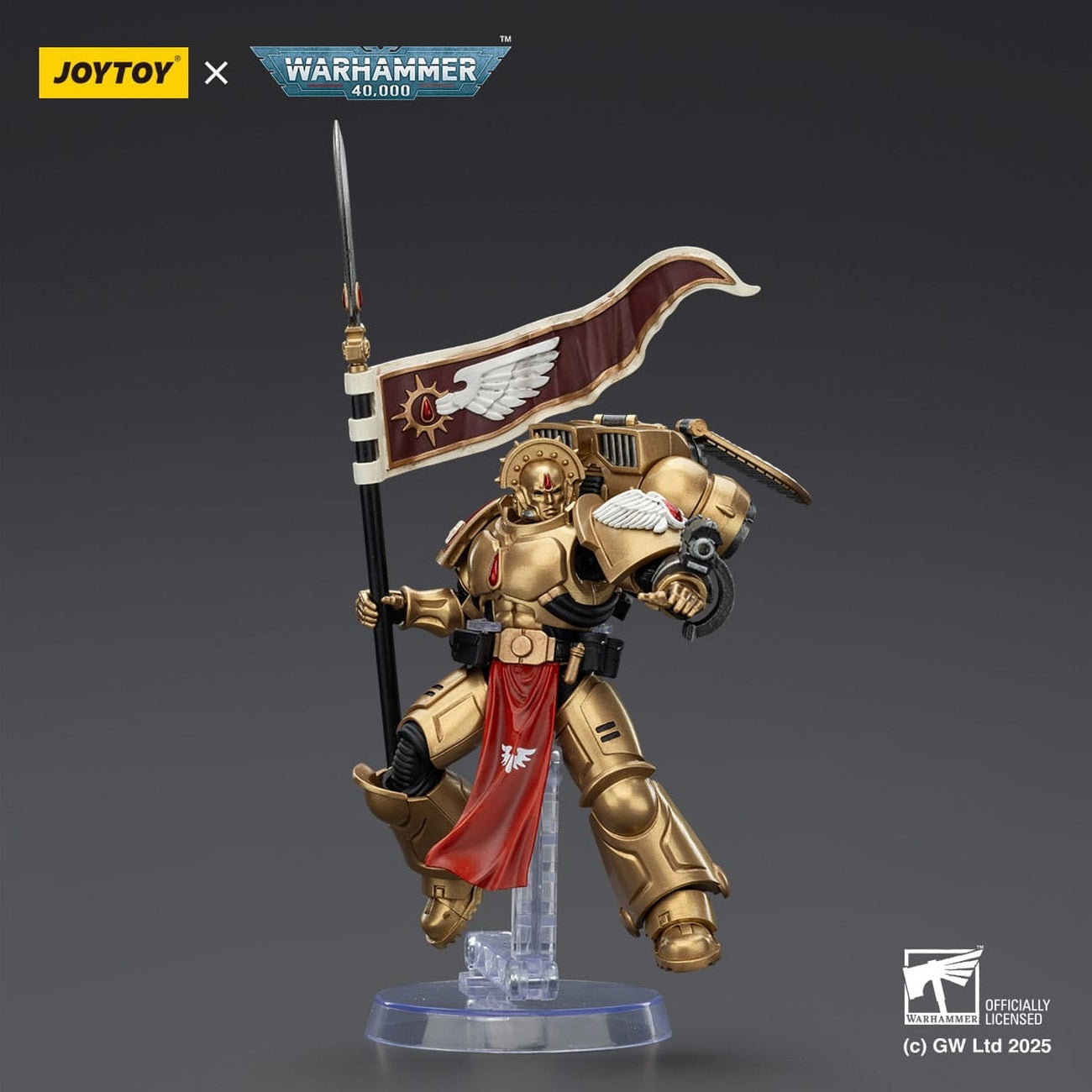 Imagen del producto Warhammer 40,000: Combat Patrol Blood Angels Figura de acción Sanguinary Guard 3 con Angelus Boltgun y Encarmine Spear 20 cm