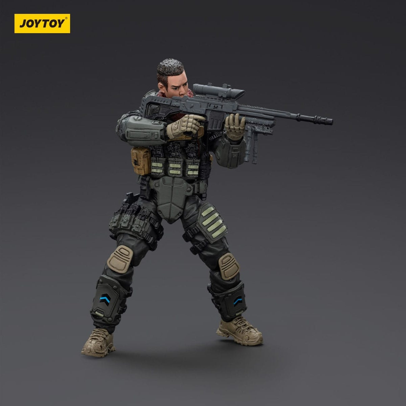 Imagen del producto Figura de acción APOC Series Dark Source Stellar Scar Assault Team Darksilicon 11 cm