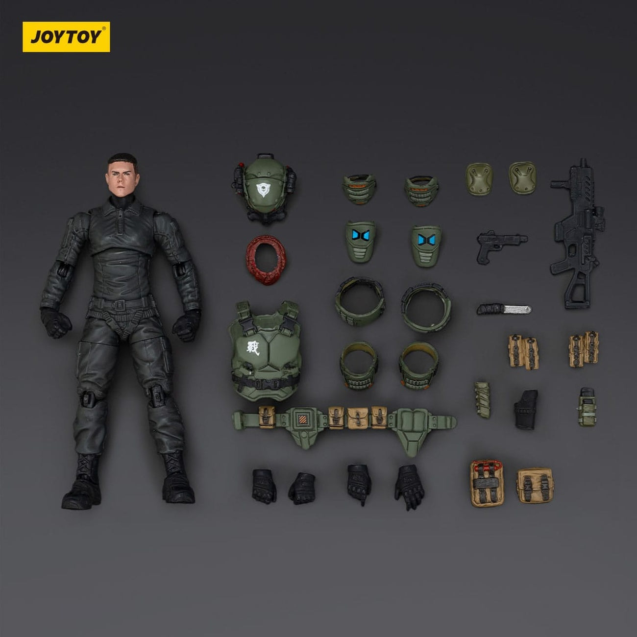 Product image APOC Series Dark Source Action Figure Stellar Scar Assault Team Titanite 11 cm