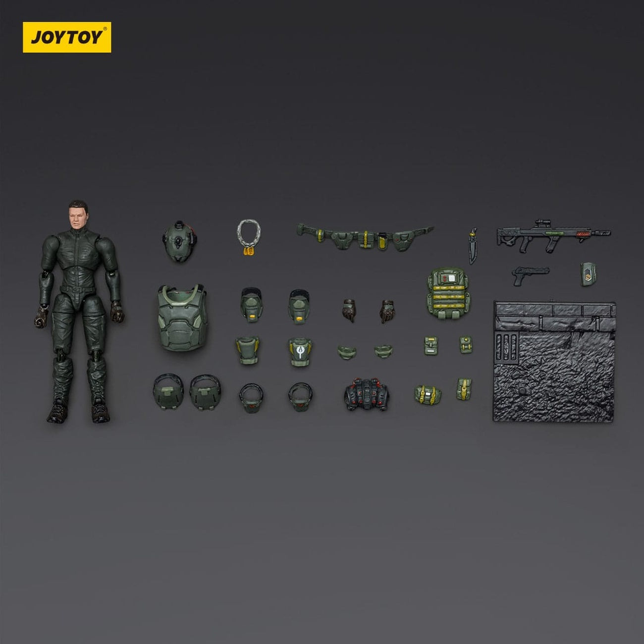 Imagen del producto Steel Ride Corps Dark Source figura de acción Assaulter Karl 7 cm
