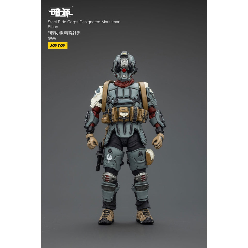 Imagen del producto Steel Ride Corps Dark Source figura de acción Designated Marksman Ethan 7 cm
