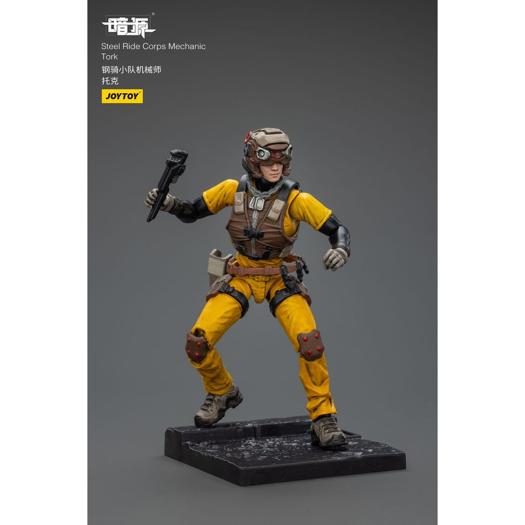 Imagen del producto Figura de acción Steel Ride Corps Dark Source Mechanic Tork 7 cm