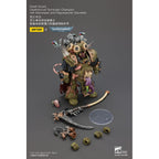 Imagen del producto Figura de acción Warhammer 40K 1/18 Death Guard Deathshroud Terminator Champion con Manreaper y Plaguespurter Gauntlets 14 cm