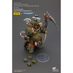 Imagen del producto Figura de acción Warhammer 40k 1/18 Death Guard Deathshroud Terminator 1 con Manreaper y Plaguespurter Gauntlet 14 cm