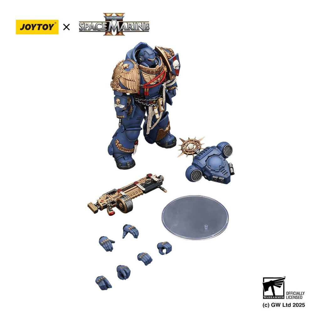 Imagen del producto Figura de acción Warhammer 40,000 Ultramarines Heavy Relic Primus Armor 13 cm