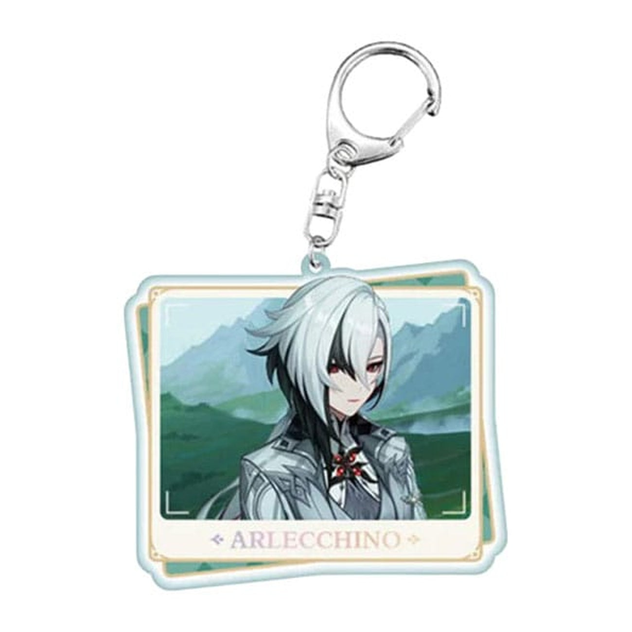 Product image Genshin Impact Acrylic Keychain Arlecchino 7 cm