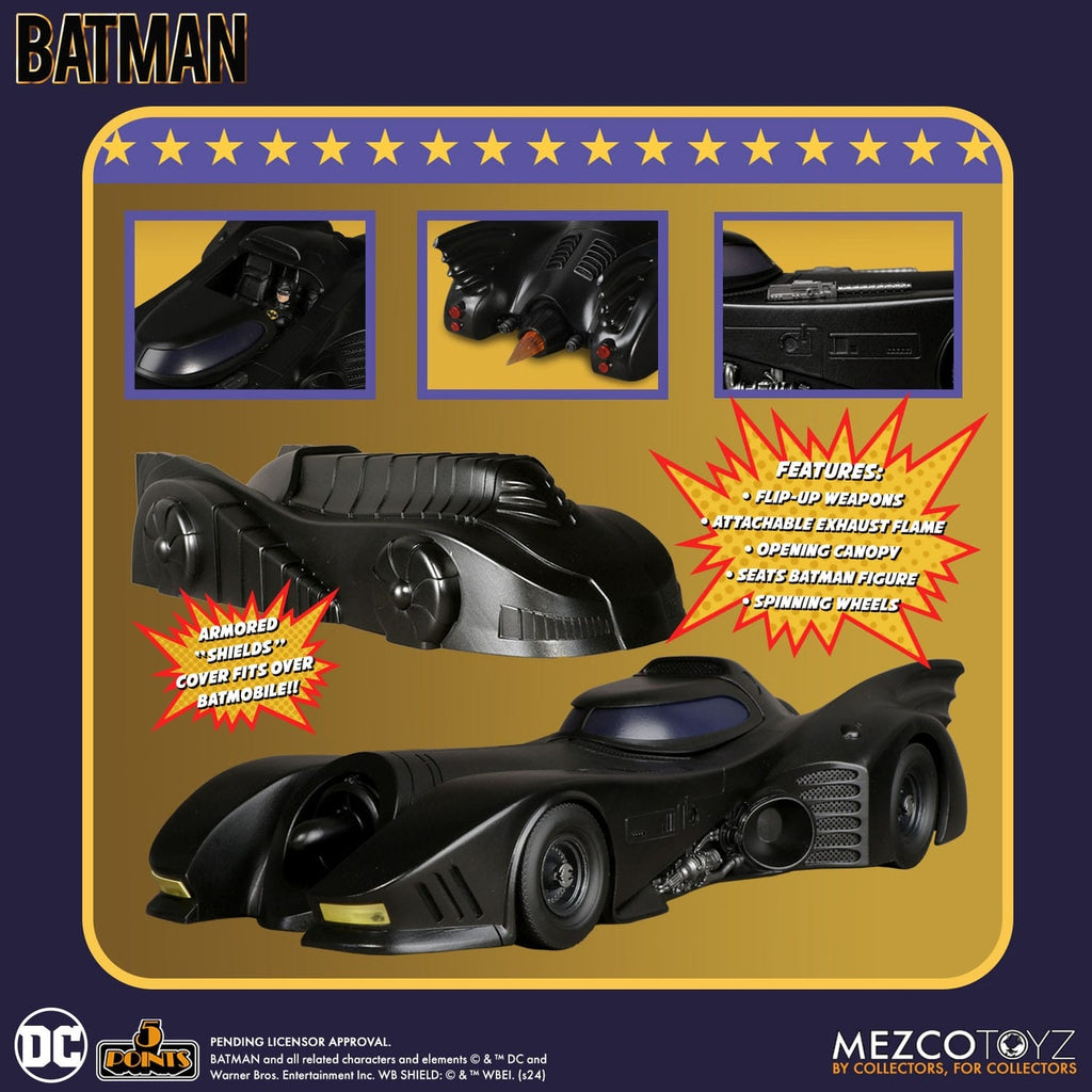 Imagen del producto Batman (1989) vehículo Batmobile 5 Points