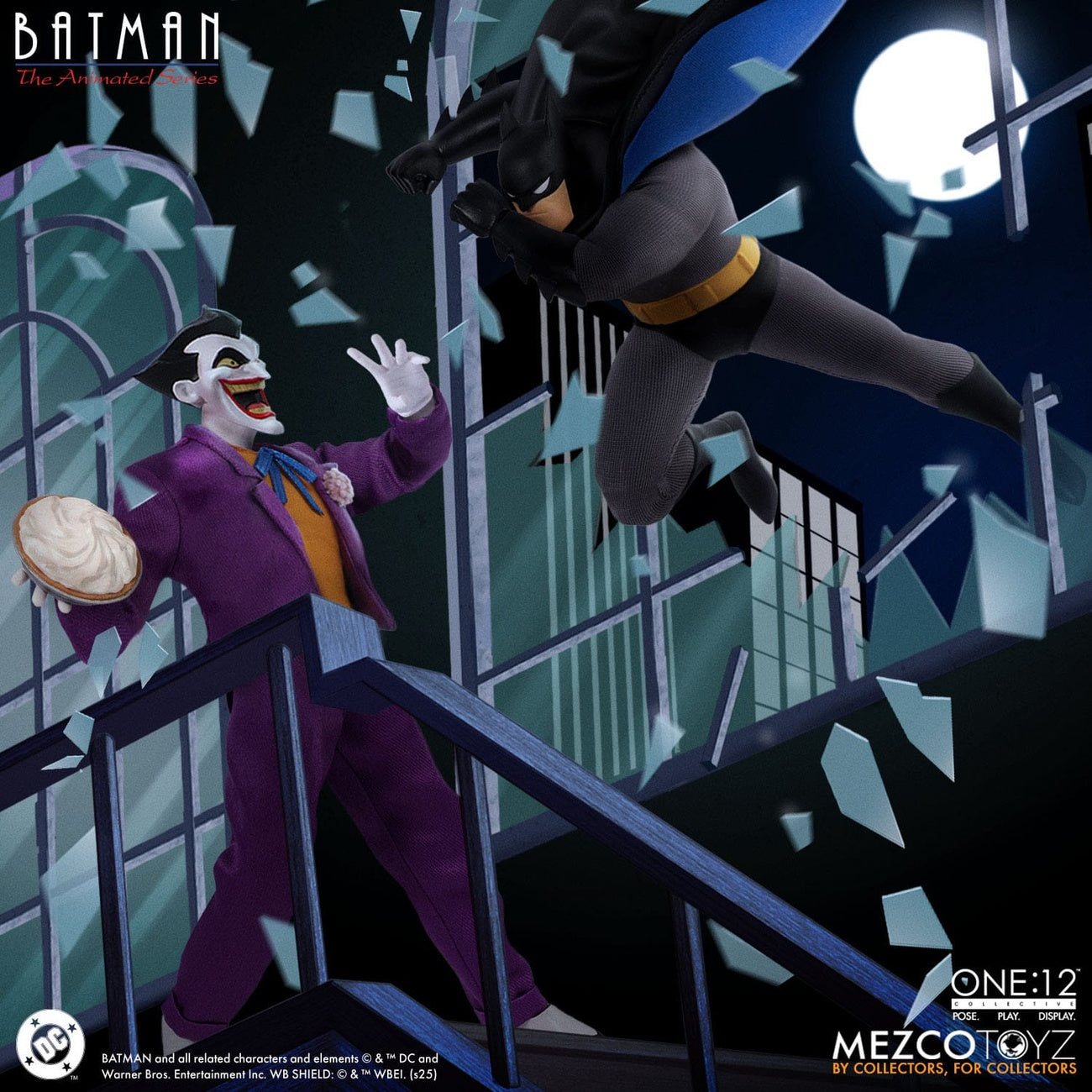 Imagen del producto Batman: The Animated Series Figura de acción 1/12 The Joker 17 cm