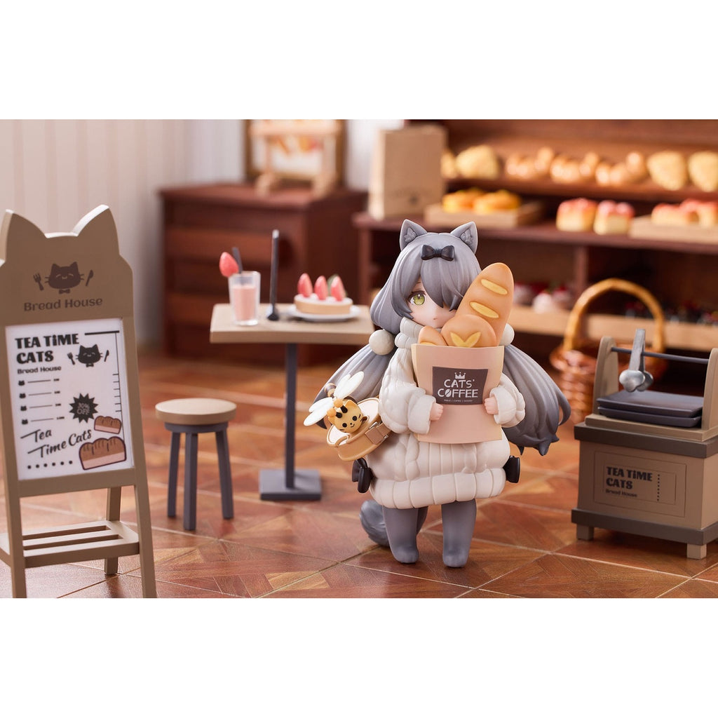 Imagen del producto Decorated Life Collection Estatua PVC Tea Time Cats - Cat Town Bakery Staff & Customer Set 12 cm