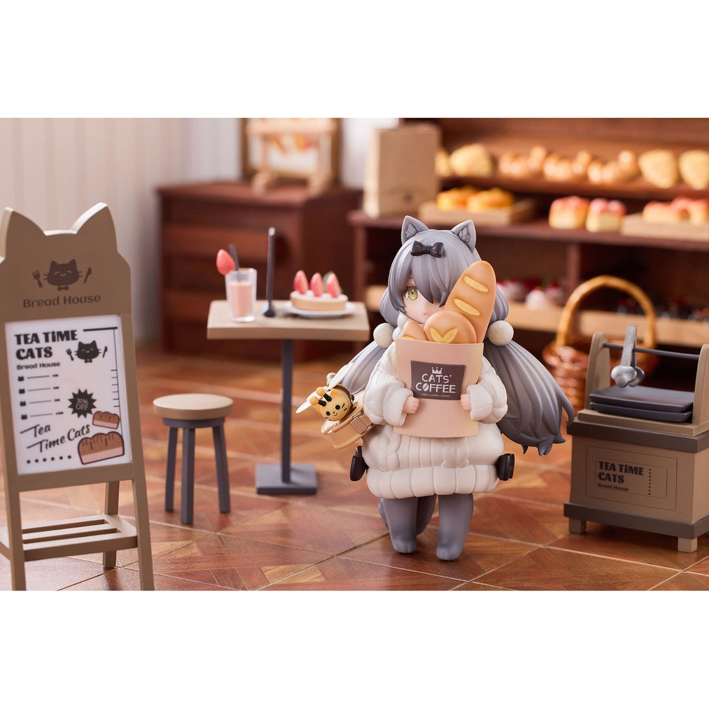 Imagen del producto Decorated Life Collection Estatua PVC Tea Time Cats - Cat Town Bakery Staff & Customer Set 12 cm