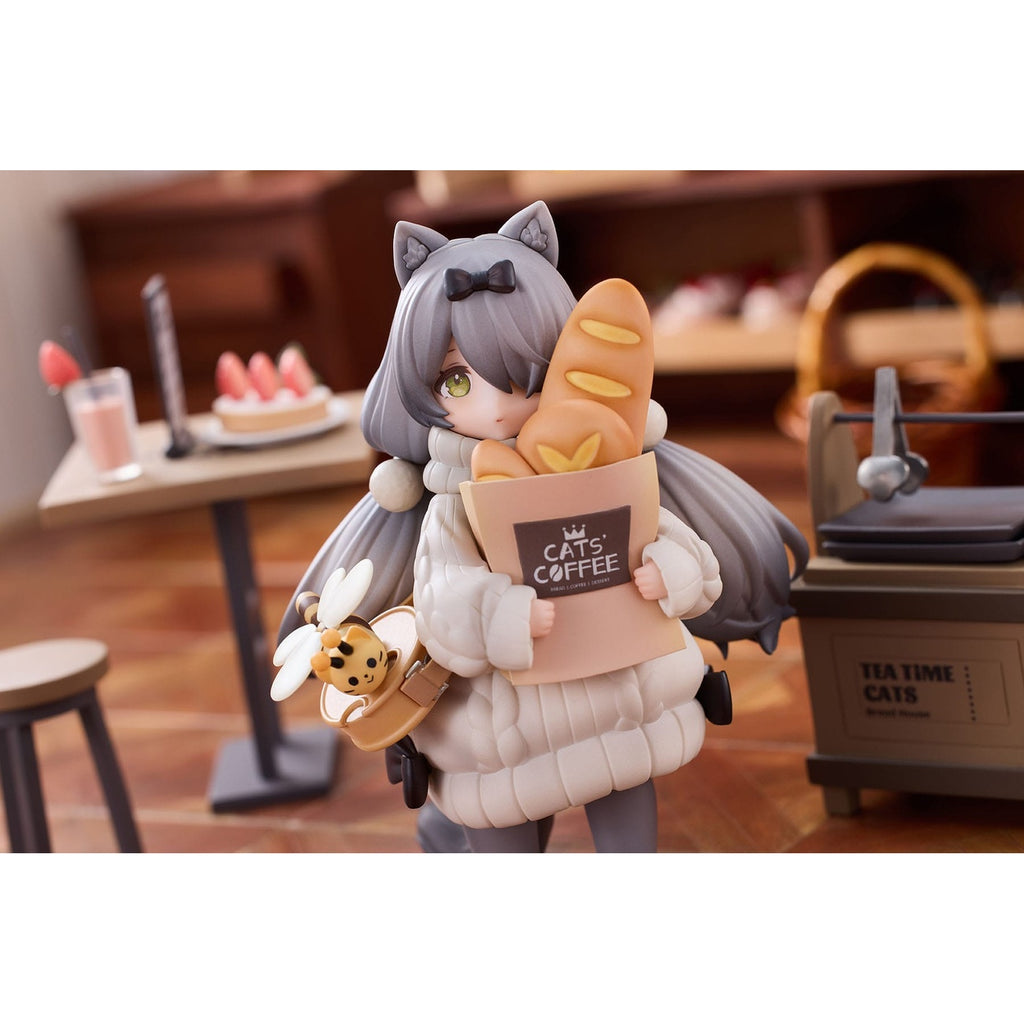 Imagen del producto Decorated Life Collection Estatua PVC Tea Time Cats - Cat Town Bakery Staff & Customer Set 12 cm