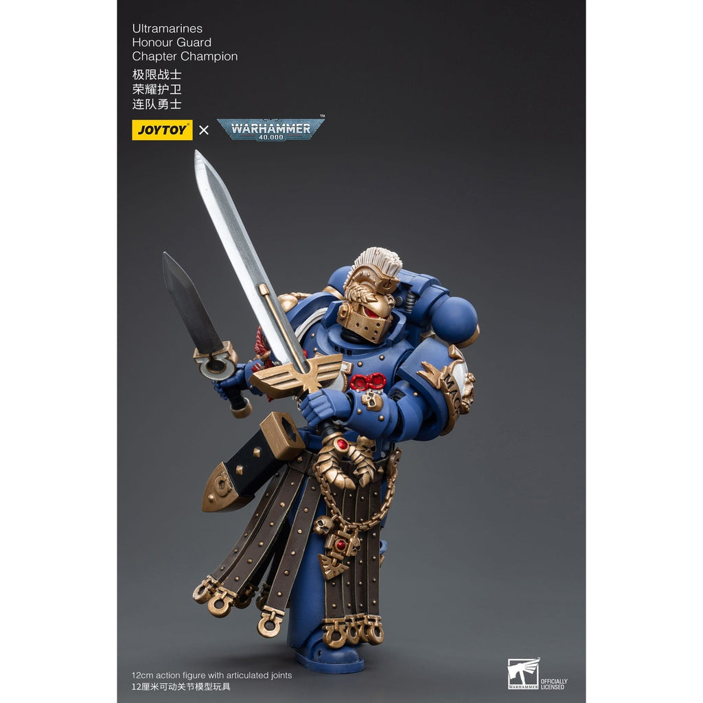 Product image Warhammer 40k action figure 1/18 Ultramarines Honour Guard Chapter Champion 12 cm