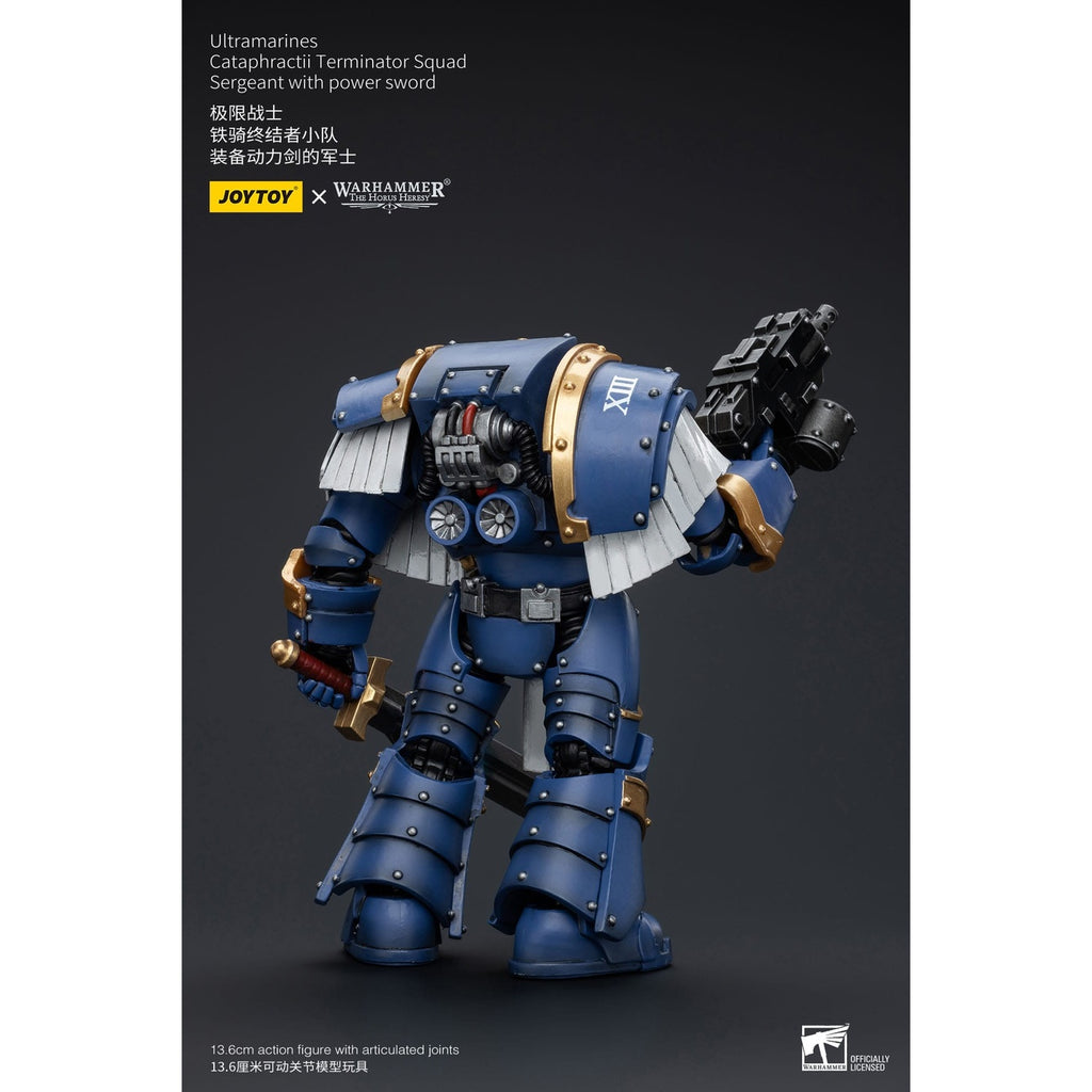 Imagen del producto Warhammer The Horus Heresy Figura de acción 1/18 Ultramarines Cataphractii Terminator Squad Sergeant with Power Sword 14 cm