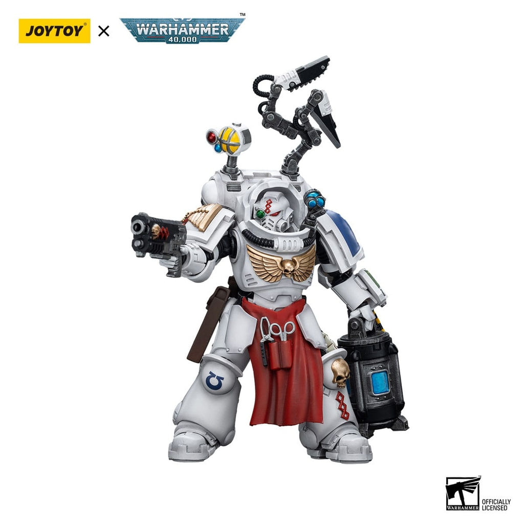 Imagen del producto Warhammer The Horus Heresy figura de acción 1/18 Ultramarines Apothecary Biologis 12 cm