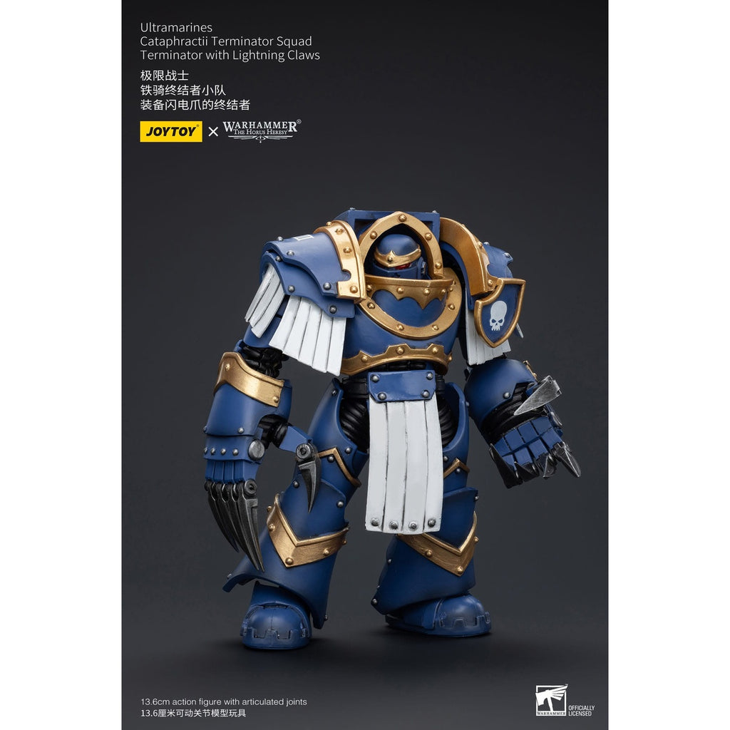 Imagen del producto Warhammer The Horus Heresy figura de acción 1/18 Ultramarines Cataphractii Terminator Squad Terminator with Lightning Claws 1