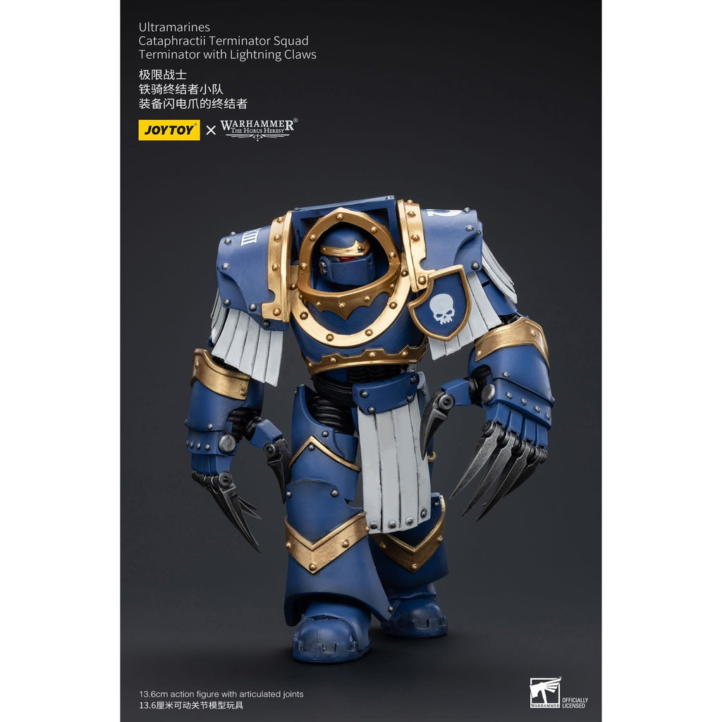 Imagen del producto Warhammer The Horus Heresy figura de acción 1/18 Ultramarines Cataphractii Terminator Squad Terminator with Lightning Claws 1