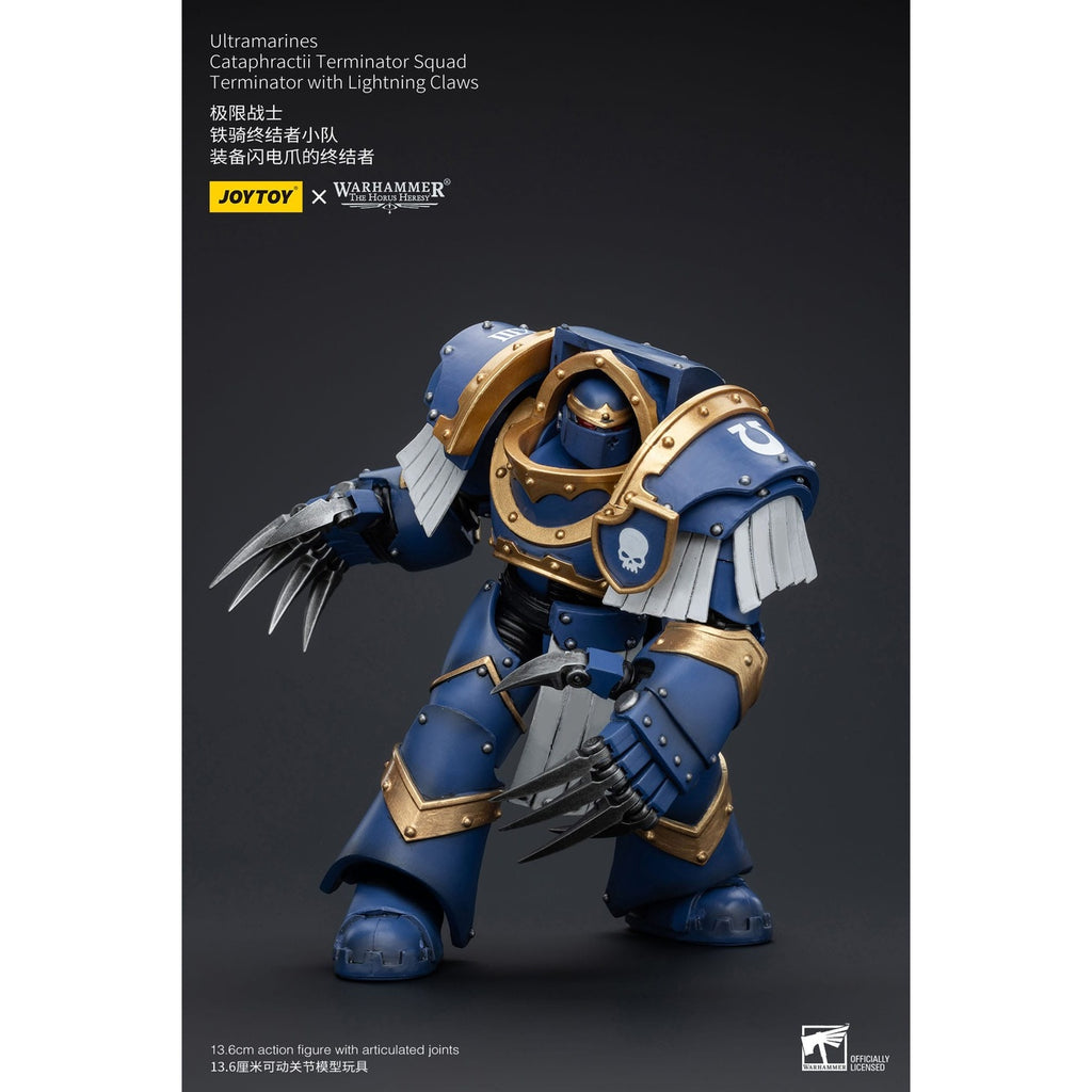 Imagen del producto Warhammer The Horus Heresy figura de acción 1/18 Ultramarines Cataphractii Terminator Squad Terminator with Lightning Claws 1