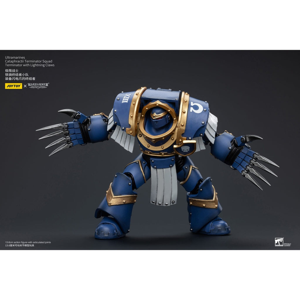 Imagen del producto Warhammer The Horus Heresy figura de acción 1/18 Ultramarines Cataphractii Terminator Squad Terminator with Lightning Claws 1