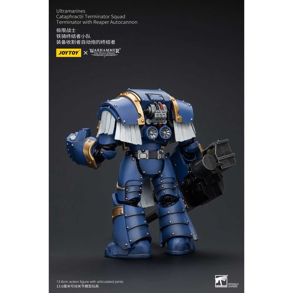 Imagen del producto Warhammer The Horus Heresy Figura de acción 1/18 Ultramarines Cataphractii Terminator Squad Terminator con Reaper Autocannon